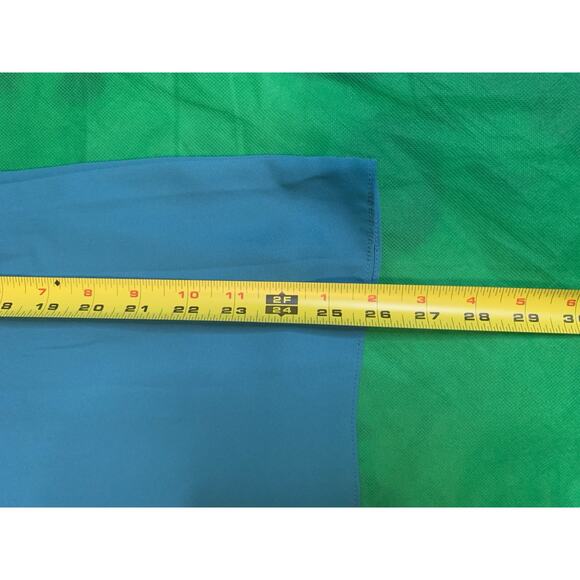 THML Womens Size Small Dress Shift Sleeveless Blue Geometric Knee Length - Picture 7 of 9